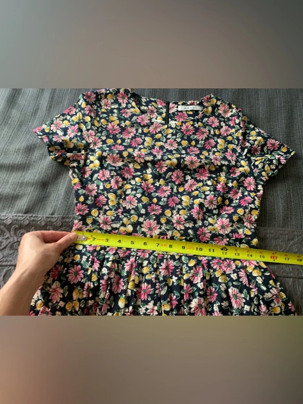 Marni Floral Mini Dress Romantic - Picture 15 of 16